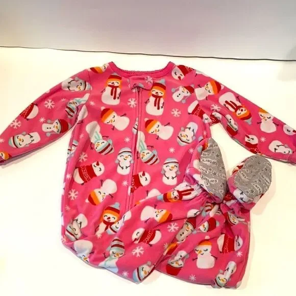 Christmas Sleeper Carters Girls 2T