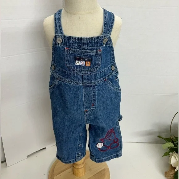 Carter's Classic Blue Kids Overalls
