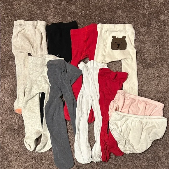 Babygirl/toddler girl tights & bloomers bundle!!