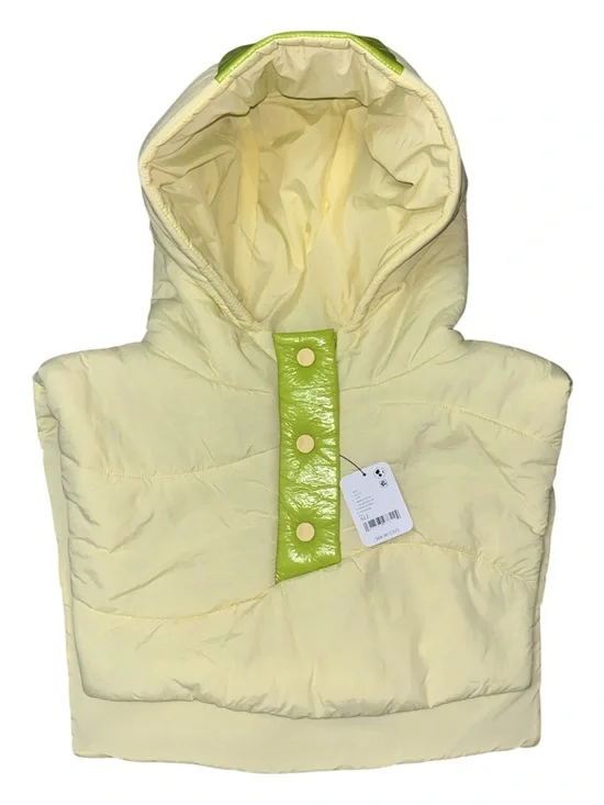 1481. FREE PEOPLE Denver quilted dickey in Honeydew One Size NWT $68