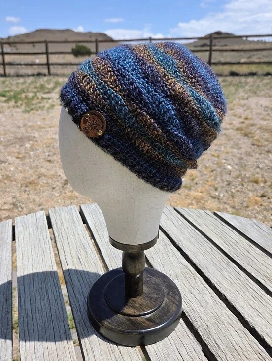 Artisan Handmade Crochet Lightweight Merino Wool Blend 