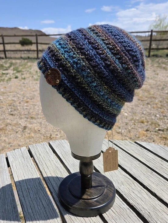Artisan Handmade Crochet Lightweight Merino Wool Blend 