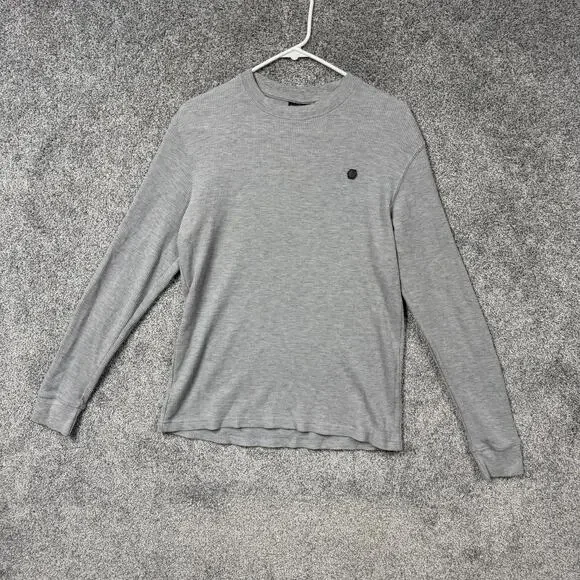 Vintage 90s Y2K Southpole Shirt T-Small Thermal Waffle Knit Streetwear Layering