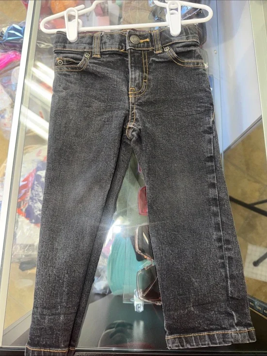 Carter's Black Wash Toddler Jeans
