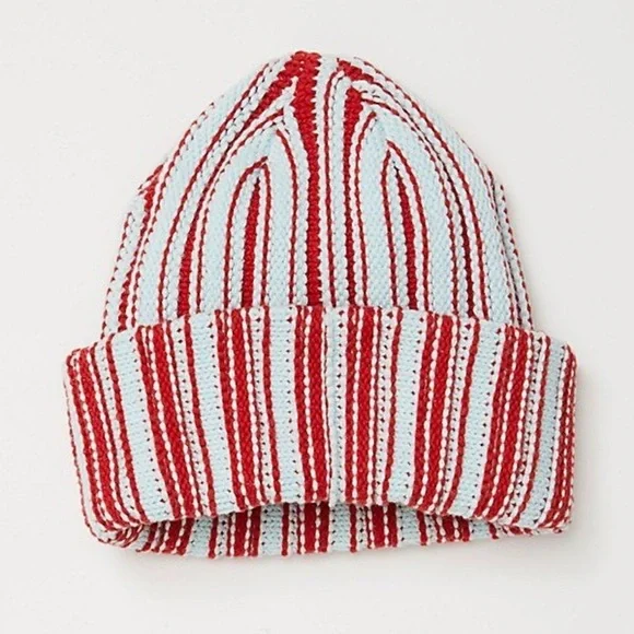 Free People Desert Stripe Beanie New One Size