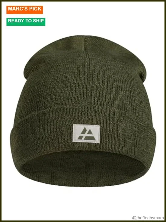 Unisex Beanie Made from 100% Recycled Polyester for Outdoor