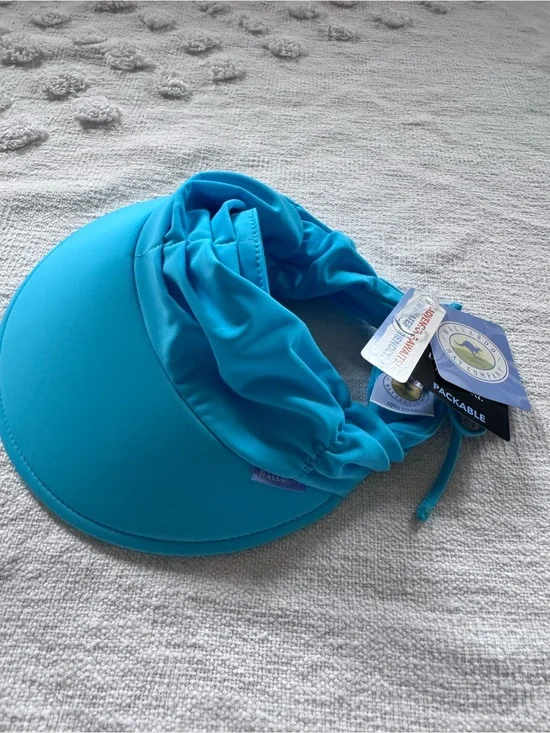 NWT-UV SKINZ Women’s Swim Visor with UPF 50+ Sun Protection – Womens Pool Hat, W