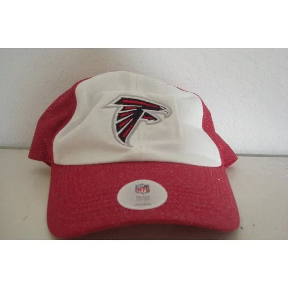 ATLANTA FALCONS GLITTER ‎   STRAPBACK  DEADSTOCK HAT CAP VINTAGE A4