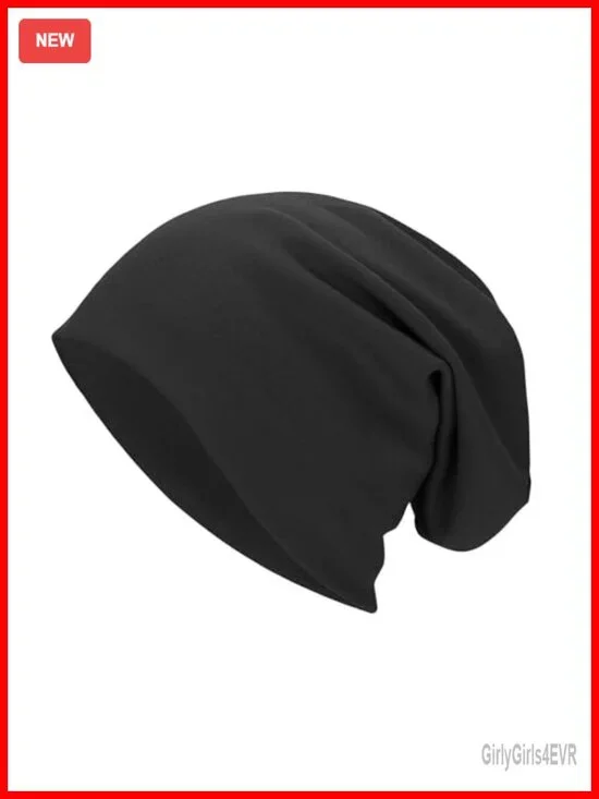 Slouchy Beanie Hat Baggy Cotton Skull Cap Lightweight Hip Hop