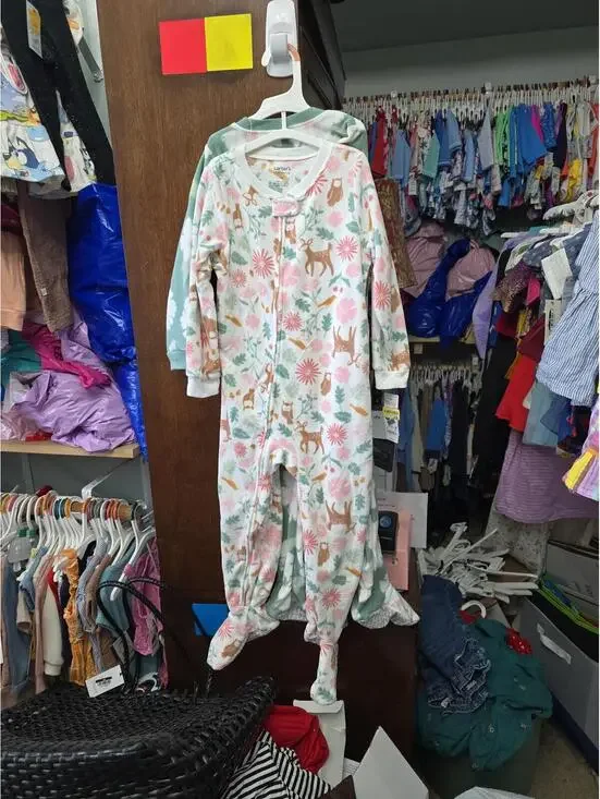 4t brand new two pair fleece pajamas from carters item 874