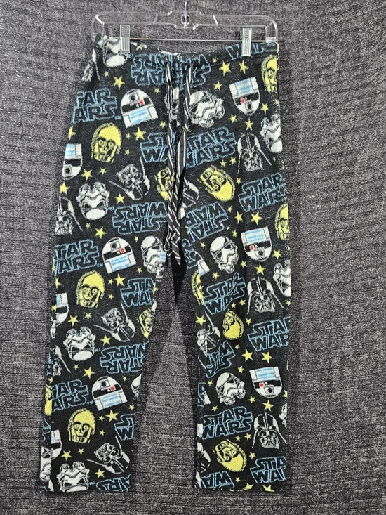 Star Wars Black, Blue, Yellow Kids Pajama Bottoms