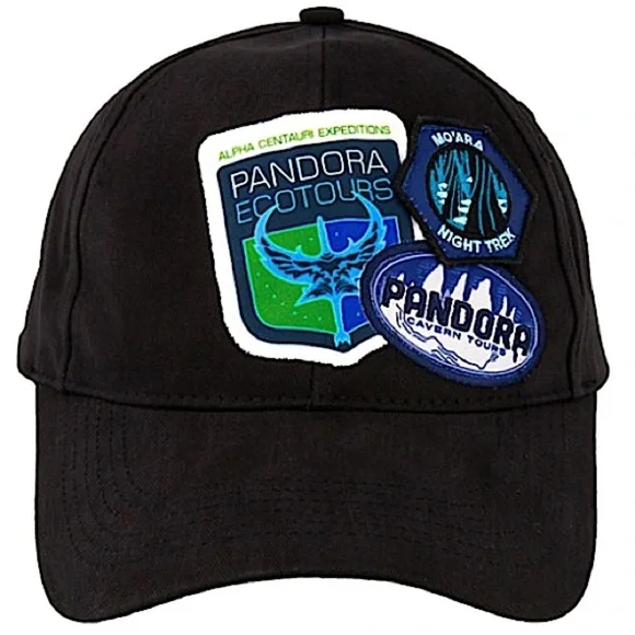 NWT Disney Parks Avatar World of Pandora Encounters Patches Baseball Cap Dad Hat