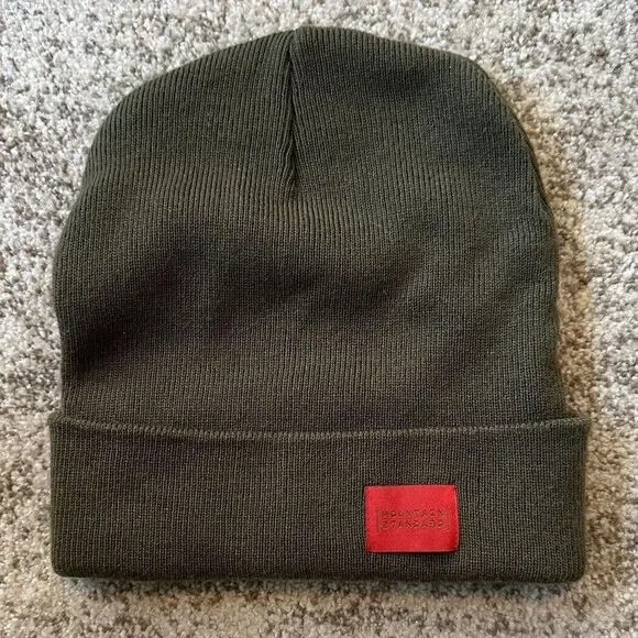 Mountain Standard Olive Beanie Hat O/S