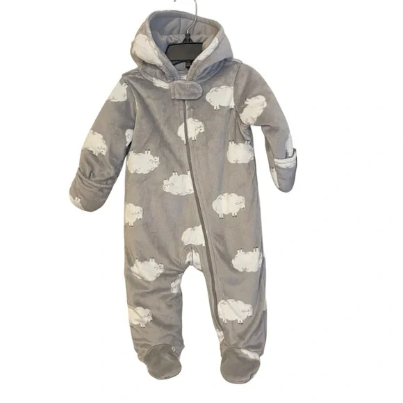 Carter’s Just One You Sheep‎ Bunting Jacket NWT 6 Months