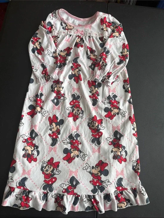 Disney Minnie Girls Sleepwear Top - Pink