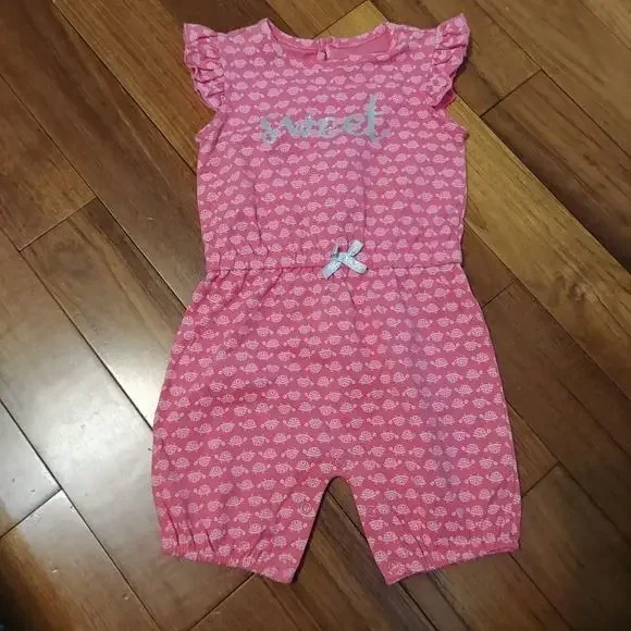 Carter's Pink Turtle‎ Romper