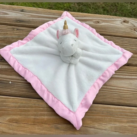 Carter's UNICORN Plush LOVEY Baby Security Blanket‎ 14