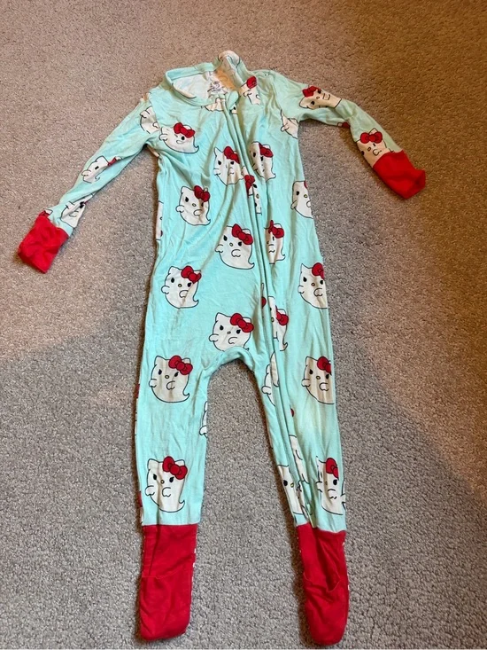 Posh Peanut Hello Kitty Footed Pajamas