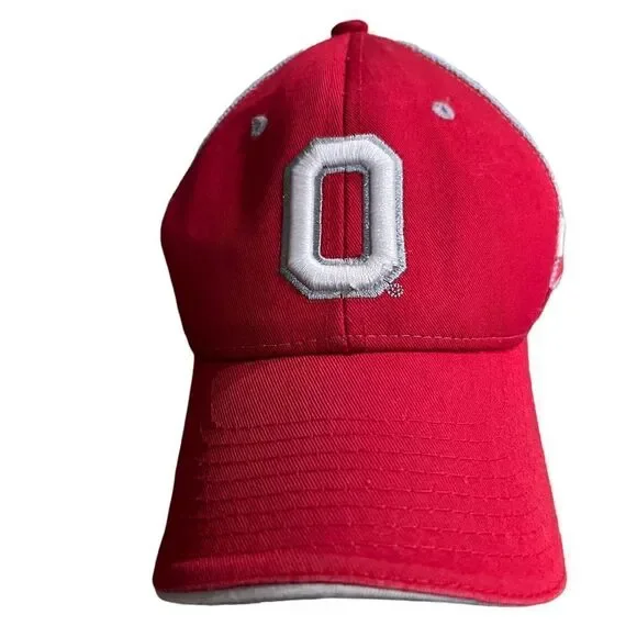 Zephyr Ohio State Buckeyes‎ Block O snapback mesh back trucker hat