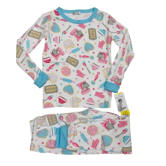 NWT Magnolia Baby Size 10 Baking Buddies PJs