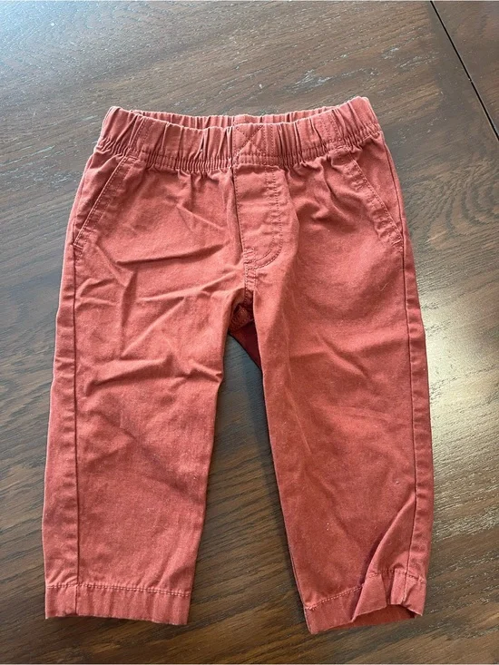 Carter's Rust-Colored Pull-On Toddler Pants