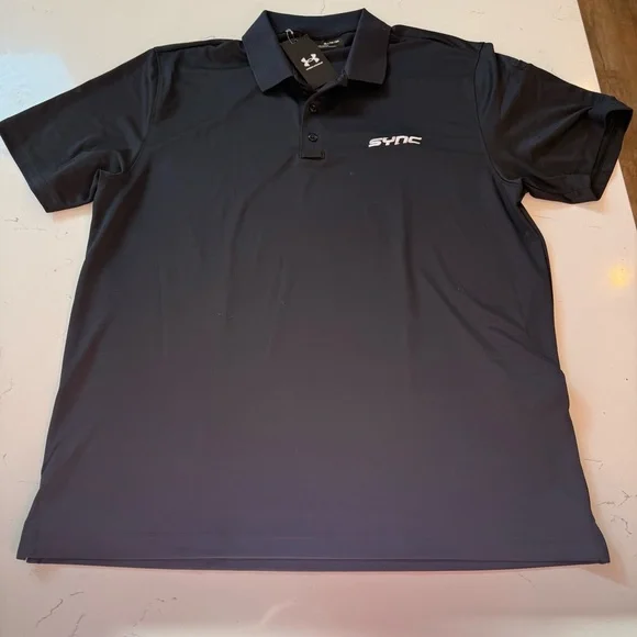 Under Armour Men's Black Polo‎ Shirt