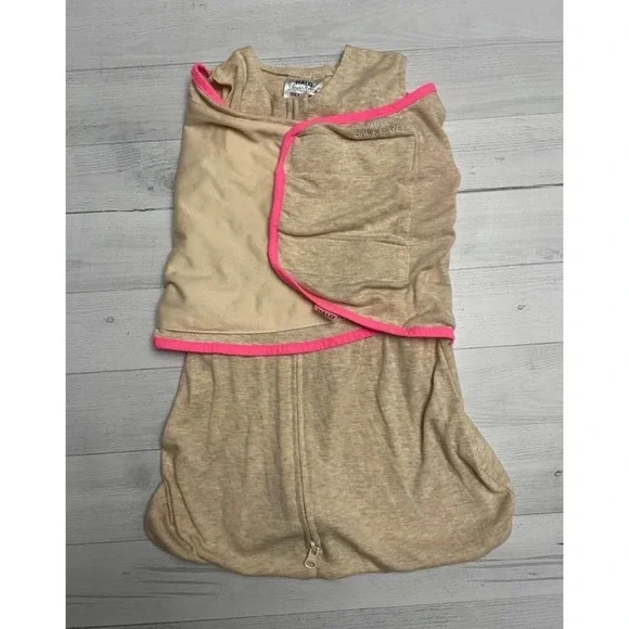 Halo ideal temp swaddle Beige and pink‎ Newborn