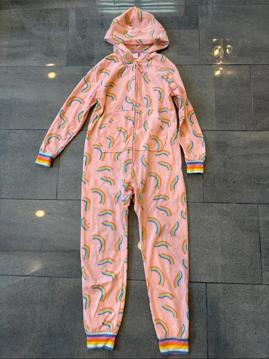 Cat & Jack Pink Rainbow Pajamas