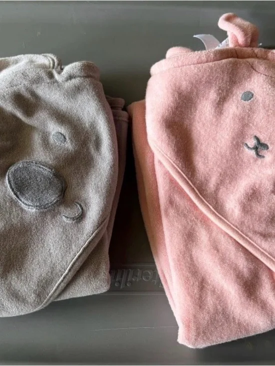 Hooded Animal Baby Towel