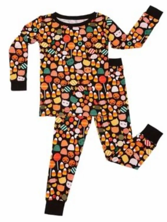 LITTLE SLEEPIES Spooky Sweets Halloween Pajama Set - 3T