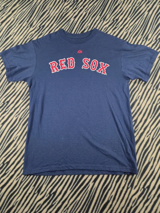 Majestic Boston Red Sox Grandpa #1 Navy T-Shirt M