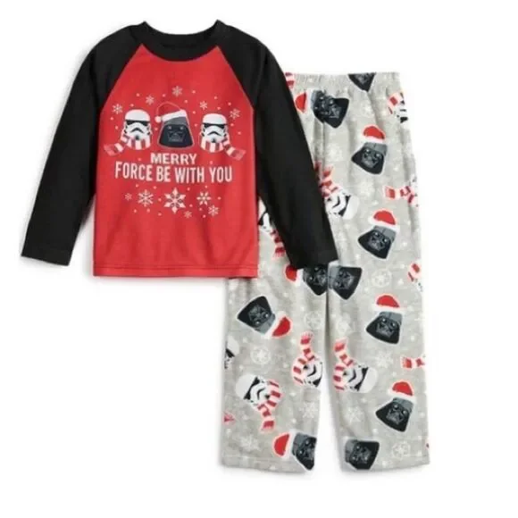 *NEW* Star Wars boys size 4 two piece pj set