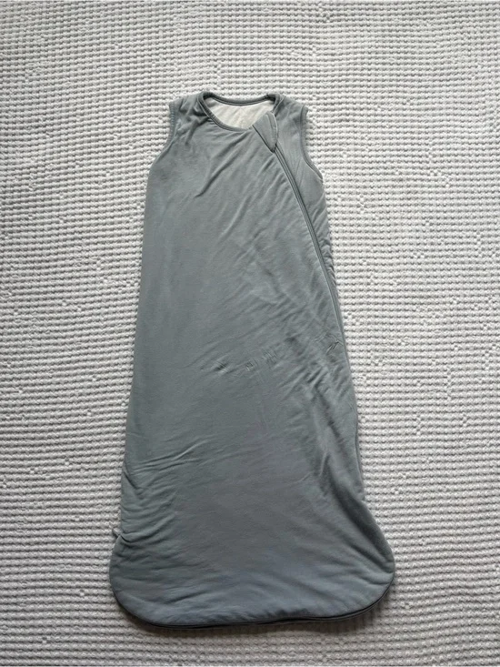 Kyte Baby Bamboo Sleep Bag Sleep Sack Fog Gray Blue Medium 6-18M 1.0 TOG