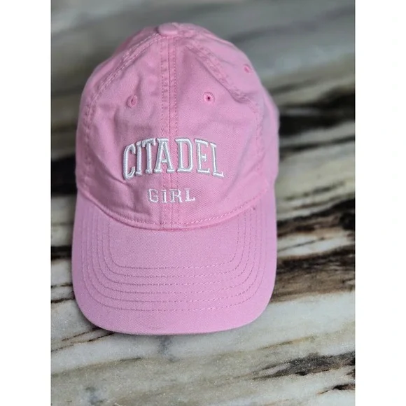 Legacy Athletic Pink Citadel Girl Baseball Cap Adjustable Hat Womens‎ Collegiate
