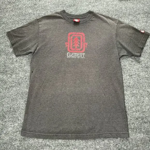 Vintage Element Y2K Faded Skate Tee 100% Cotton Men’s Size Medium