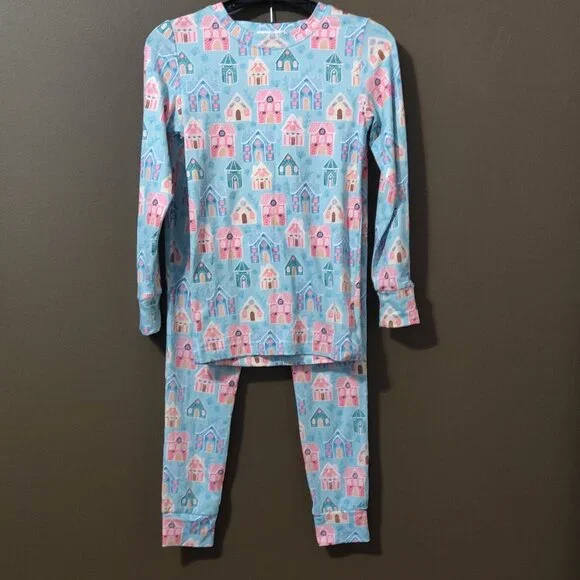 Mary Square Home Sweet Home Girls Pajamas SIZE LARGE (10)
