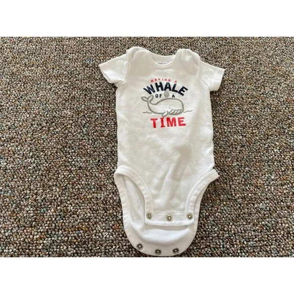 Carter's Having a Whale of a Time Boys Bodysuit 3M