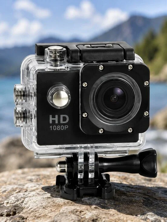 1080P HD Sports Action Camera Waterproof 30M 2