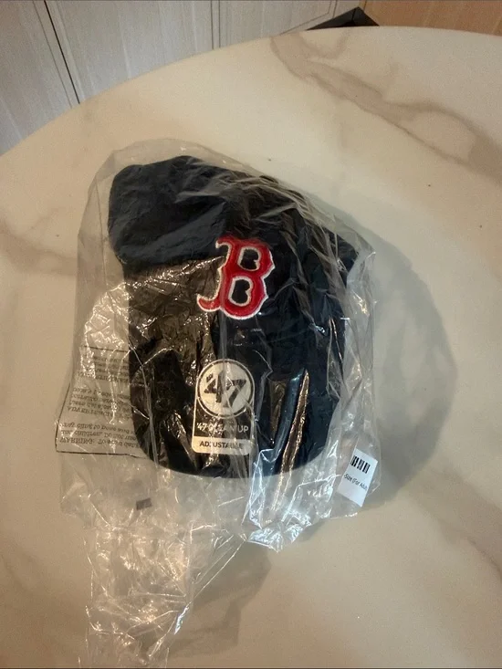 Boston Redsox, brand new ,47 Brand Navy Cap with Red 'B' Embroidered Logo