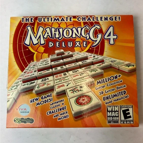Mahjongg 94 Deluxe PC Game - Orange