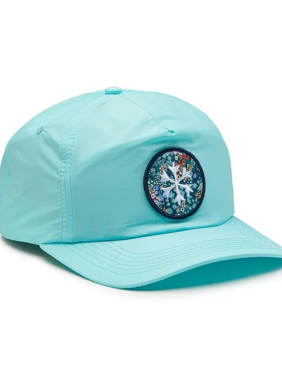 Skida Motif Brim Hat Baseball Cap