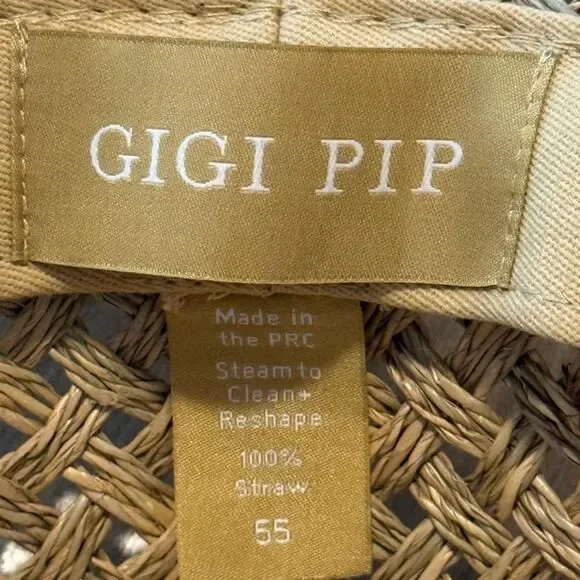 Gigi Pip Size 55 Straw Hat