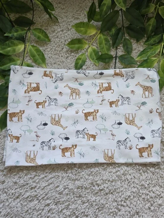 Baby Boy Safari Animal Swaddle