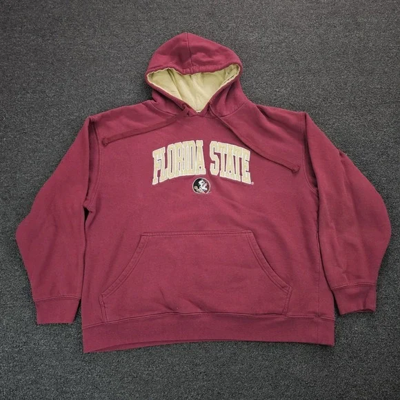 Vintage FSU Florida State Seminoles‎ Hoodie Mens XL Sweatshirt University Y2k