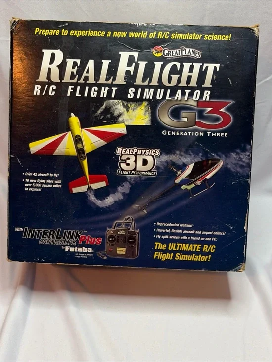 RealFlight G3 R/C Flight Simulator by - Black/Yellow Box
