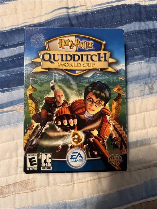 Harry Potter: Quidditch World Cup PC Game - Blue Cover