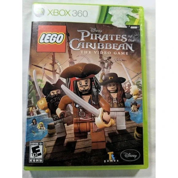 LEGO Pirates of the Caribbean Xbox 360 2011 Tested Game & Case