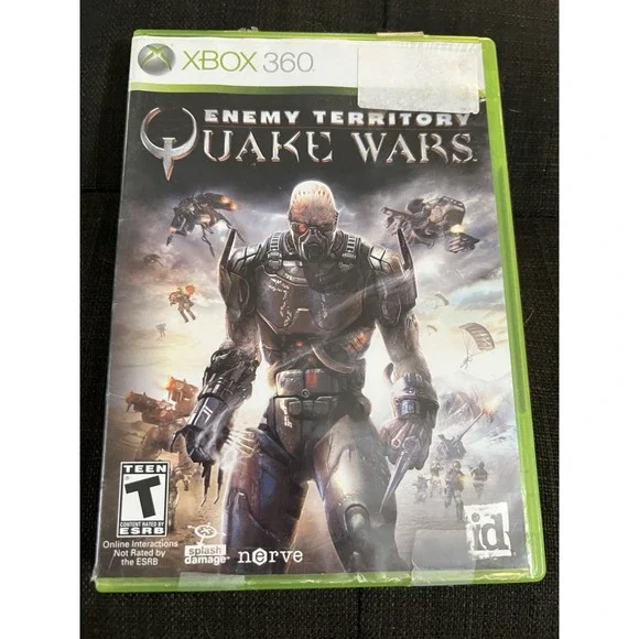 Enemy Territory: Quake Wars‎ (Microsoft Xbox 360) CIB Complete In EX Condition