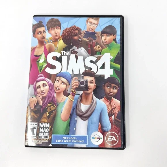 The Sims 4 PC Mac DVD-ROM 2014 Electronic Arts Maxis Life Simulation Base Game