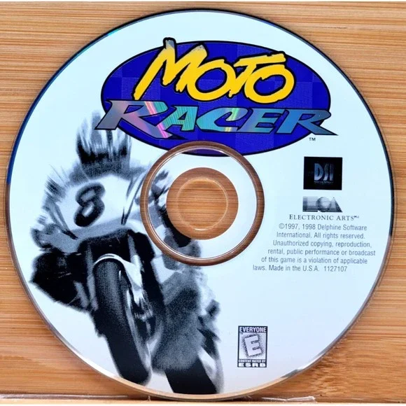 Moto Racer (PC, 1996) DISC ONLY EA PC‎ GAME